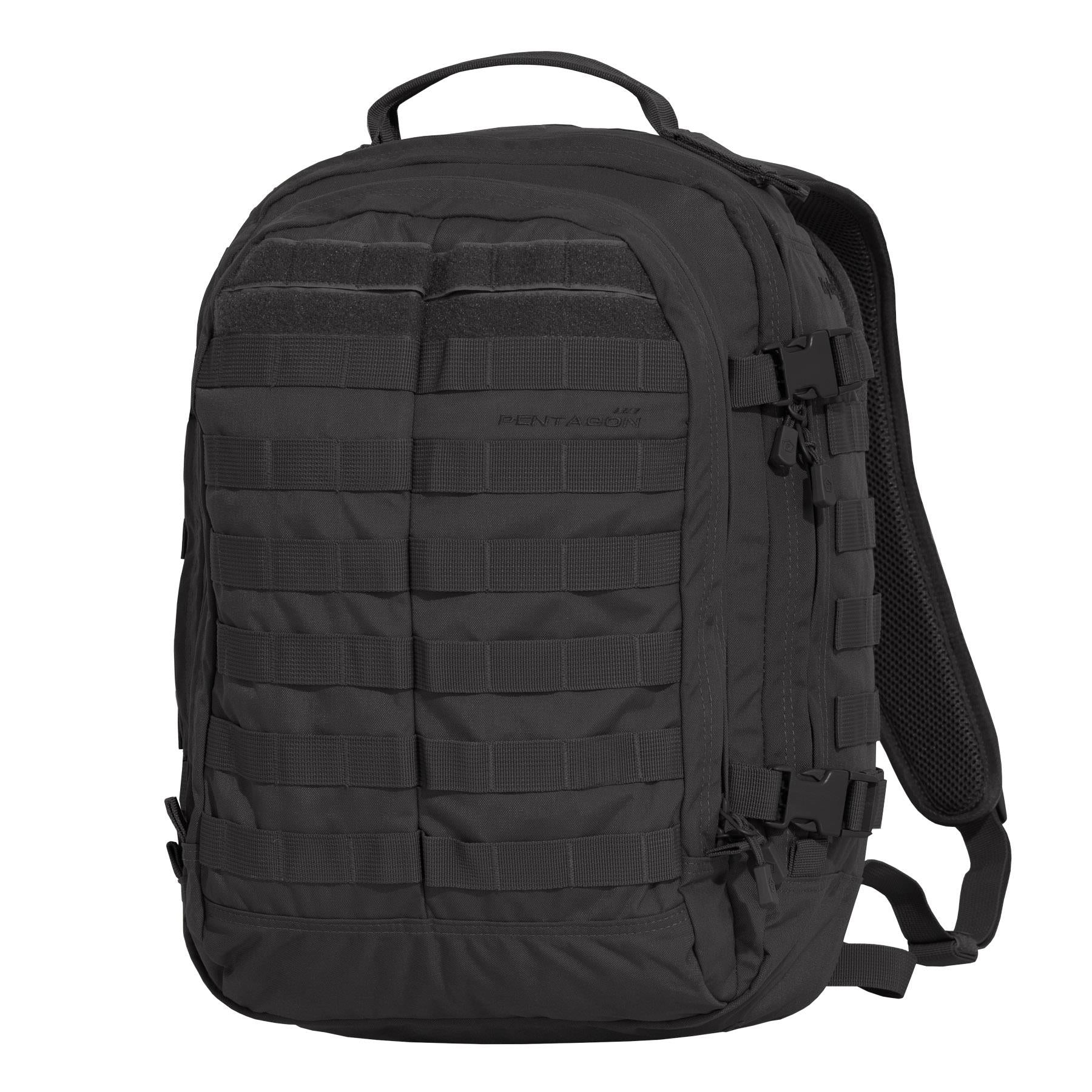 Rucsac Kyler 36LT Backpack Black Pentagon Tactical - Organizare Inteligentă și Confort Sub Sarcină