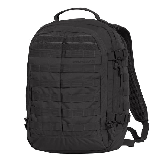 Rucsac Kyler 36LT Backpack Black Pentagon Tactical - Organizare Inteligentă și Confort Sub Sarcină