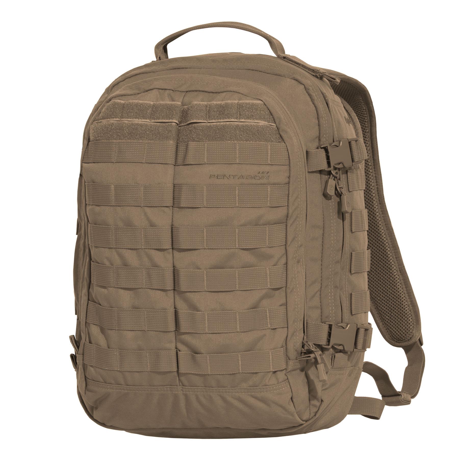Rucsac Kyler 36LT Backpack Coyote Pentagon Tactical - Organizare Avansată și Fiabilitate în Teren
