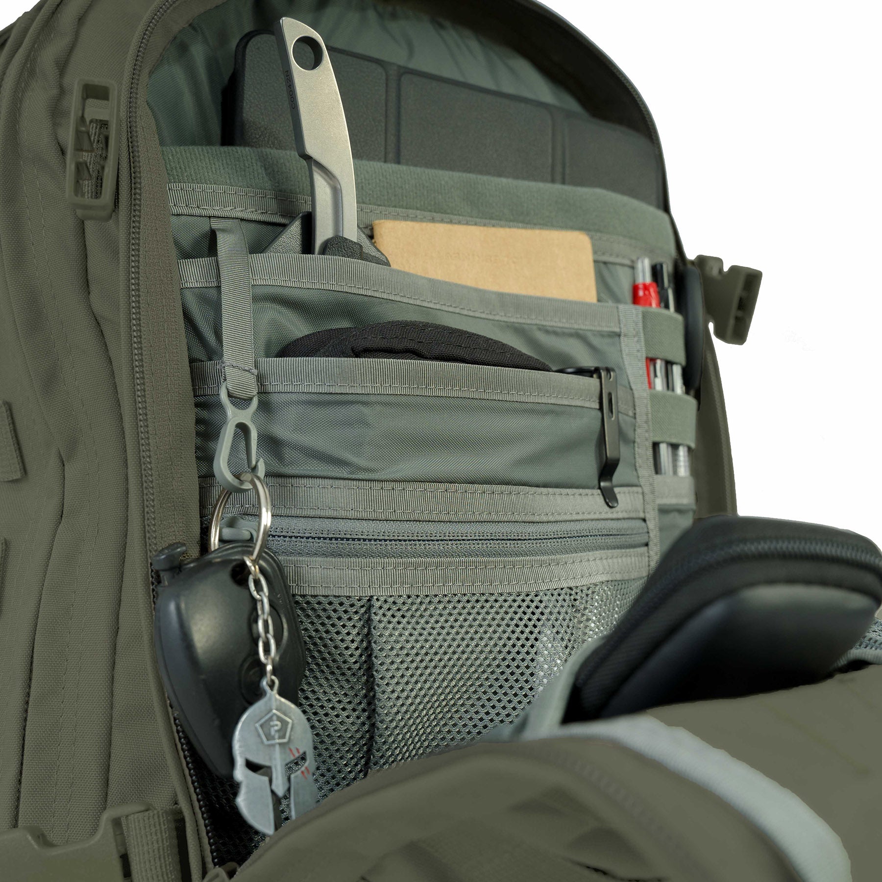 Rucsac Kyler 36LT Backpack RAL7013 Pentagon Tactical - Performanță și Rezistență în orice Mediu