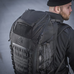 Rucsac Large Elite Hex M-Tac - Negru, 60L, Modular