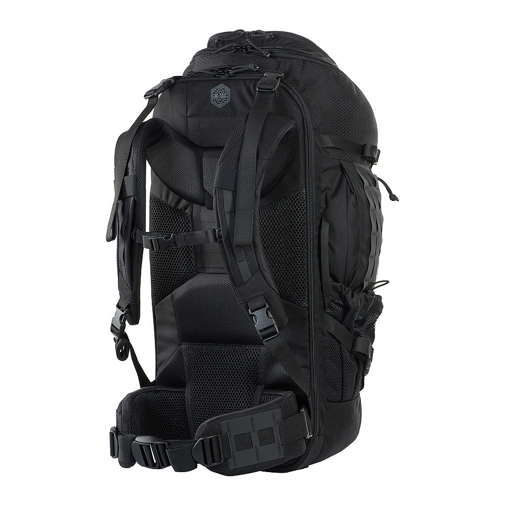 Rucsac Large Elite Hex M-Tac - Negru, 60L, Modular