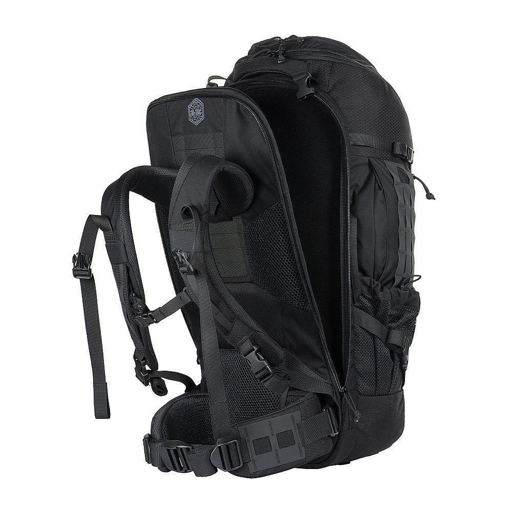 Rucsac Large Elite Hex M-Tac - Negru, 60L, Modular