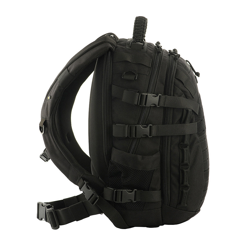 Rucsac M-Tac Mission Pack Elite Negru – Ergonomie și Rezistență