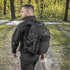 Rucsac M-Tac Mission Pack Elite Negru – Ergonomie și Rezistență