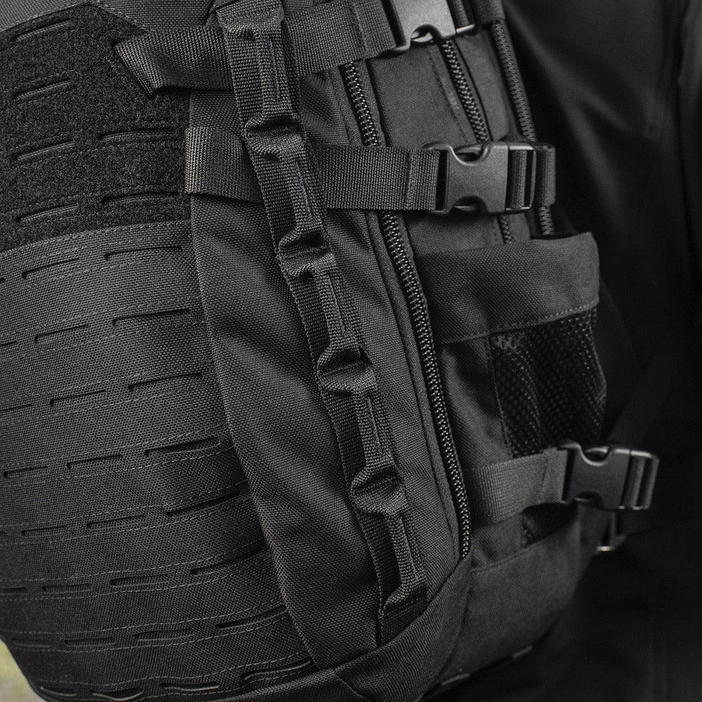 Rucsac M-Tac Mission Pack Elite Negru – Ergonomie și Rezistență