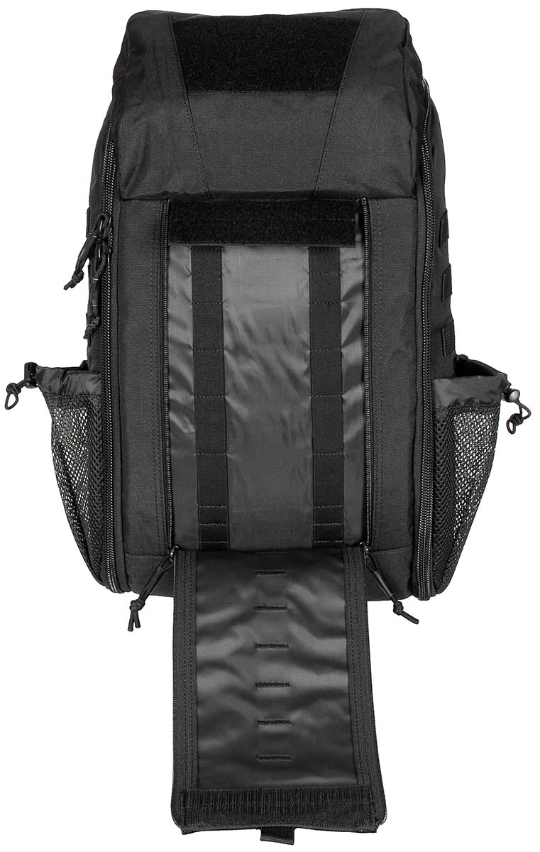 Rucsac Medic Pack 30 Negru MFH - Bretele Ajustabile, Spate Căptușit
