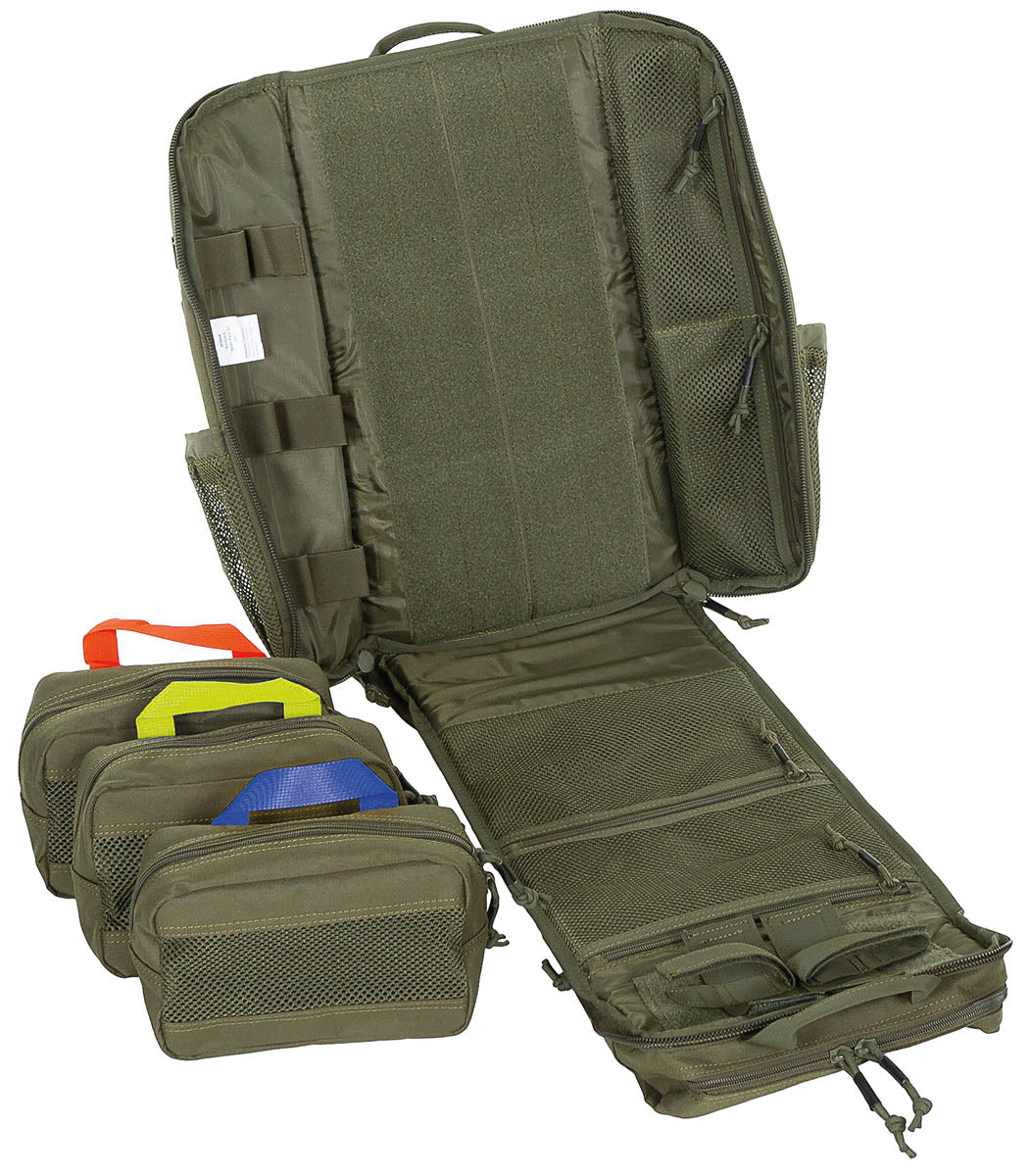 Rucsac Medic Pack 30 Oliv MFH - Bretele Ajustabile, Spate Căptușit
