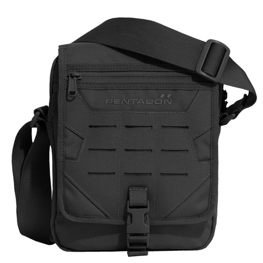 Rucsac Messenger Shoulder Bag Black Pentagon Tactical - Funcționalitate și Stil Tactic Superior