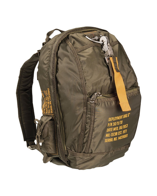 Rucsac Mil-Tec Deployment Bag 6 – Nailon, 44 x 30 x 12 cm, Oliv