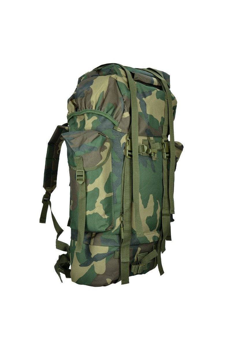 Rucsac Mil-Tec German Import Large – 65 L, Poliester cu PVC, Woodland