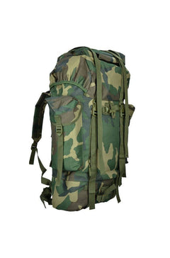 Rucsac Mil-Tec German Import Large – 65 L, Poliester cu PVC, Woodland