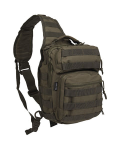 Rucsac Mil-Tec One Strap Assault Pack – 10 L, MOLLE, Oliv