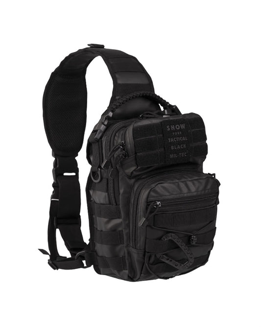 Rucsac Mil-Tec One Strap Assault Pack – 10 L, MOLLE, Tactical Black