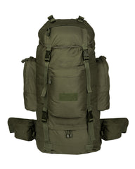 Rucsac Mil-Tec Ranger – 75 L, Cadru Reglabil, Husă de Ploaie, Oliv