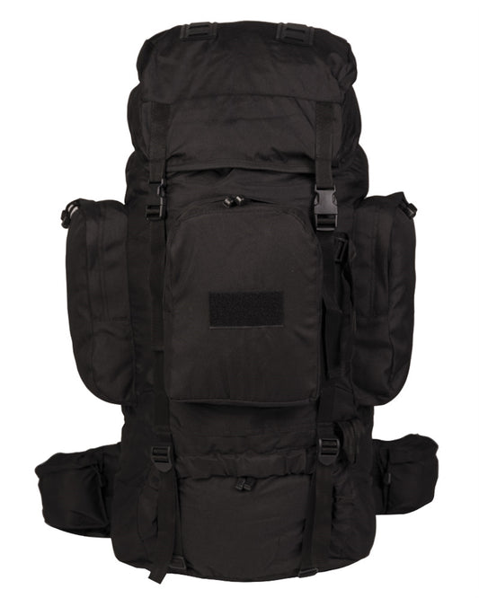 Rucsac Mil-Tec Recom – 88 L, Cadru din Aluminiu, Negru