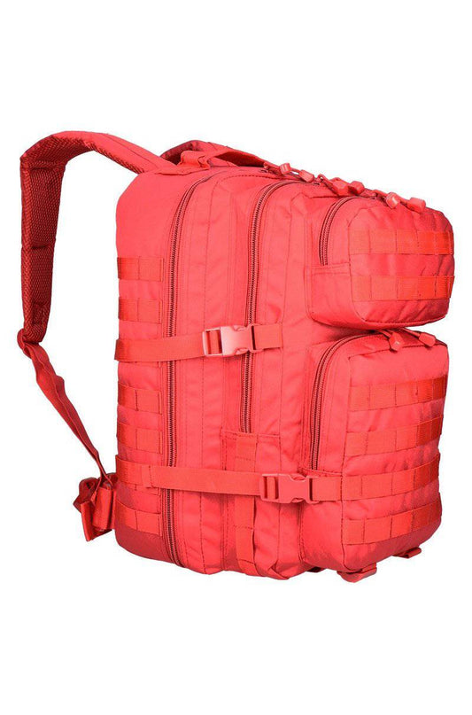 Rucsac Mil-Tec US Assault Large – 36 L, MOLLE, Roșu Signal
