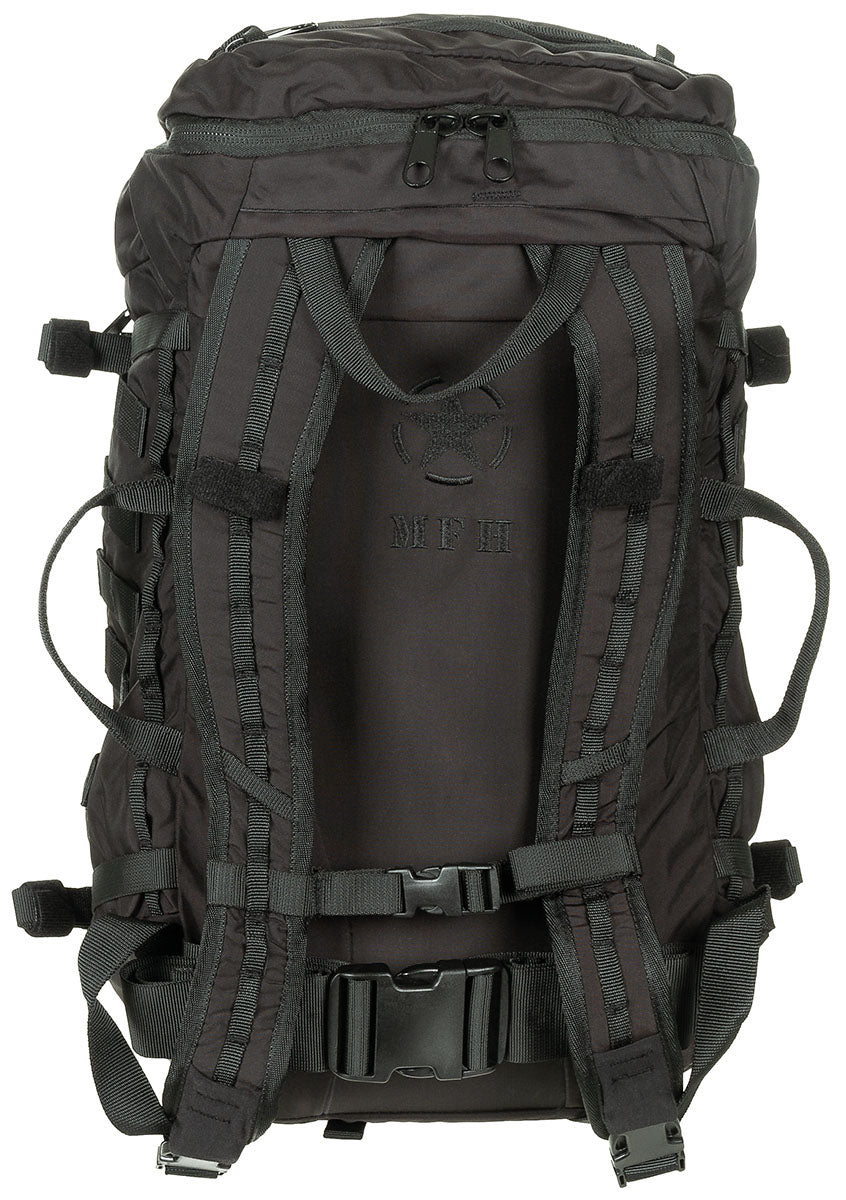Rucsac "Mission 30" Negru MFHProfessional - Cordura, Bretele căptușite