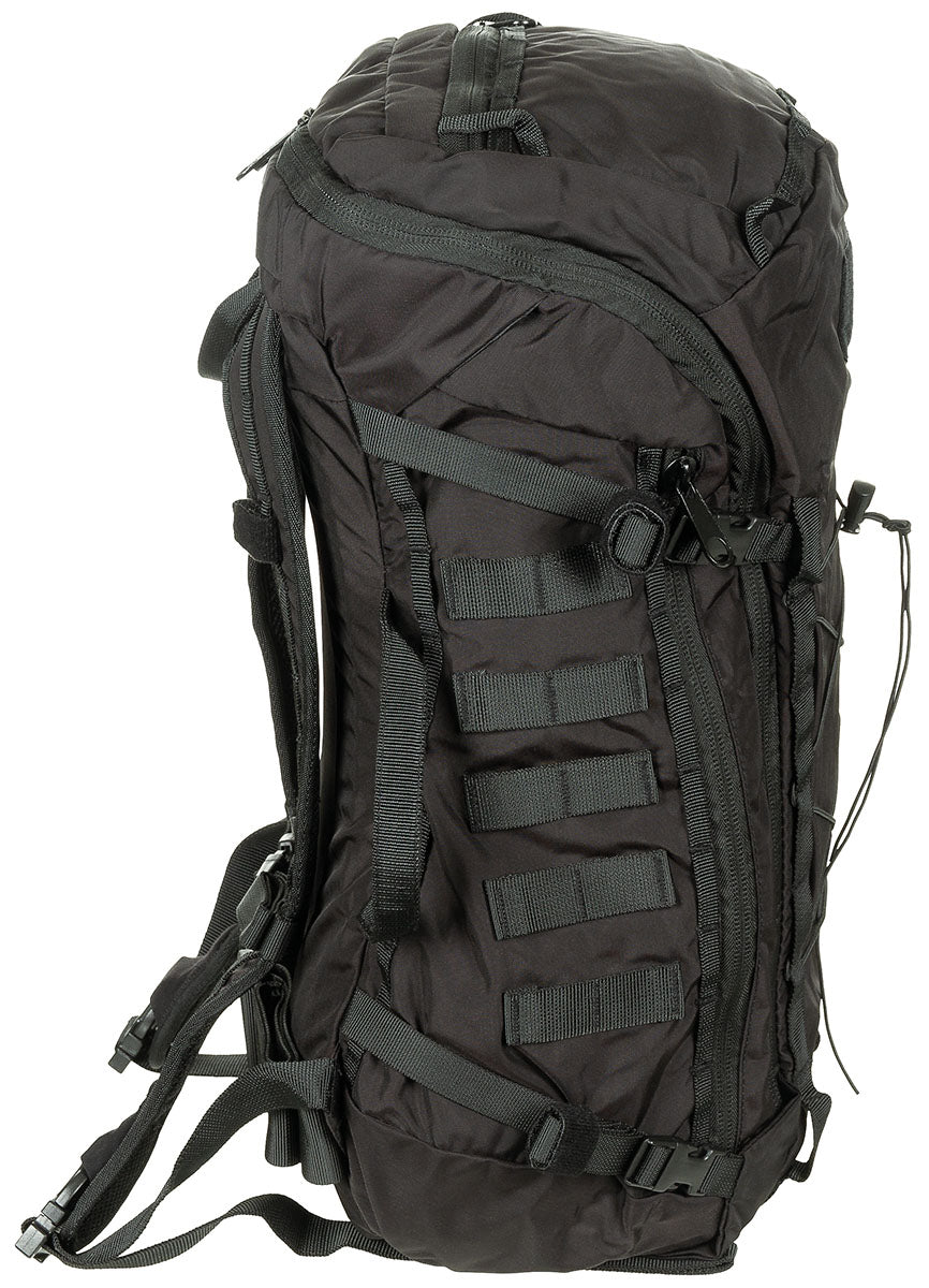 Rucsac "Mission 30" Negru MFHProfessional - Cordura, Bretele căptușite