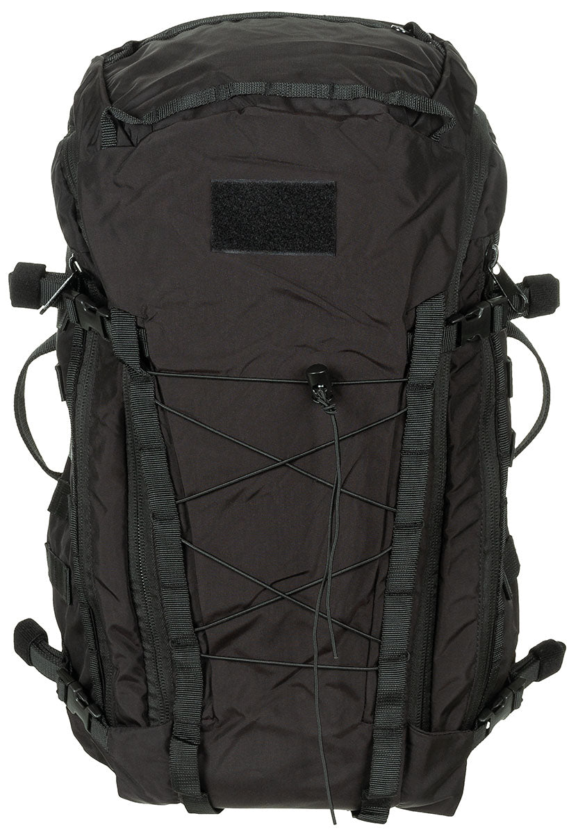 Rucsac "Mission 30" Negru MFHProfessional - Cordura, Bretele căptușite