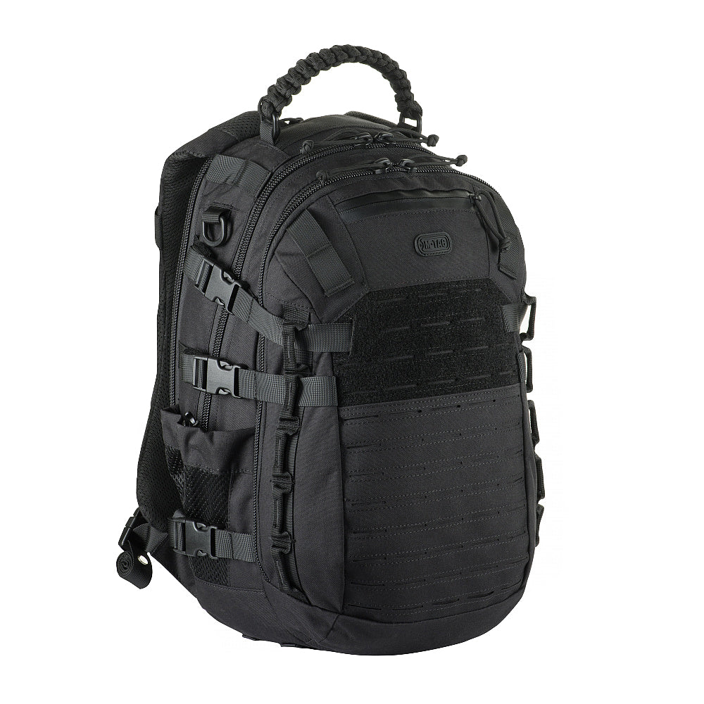 Rucsac Mission Pack M-Tac - Negru, 25L, Sistem MOLLE Laser Cut