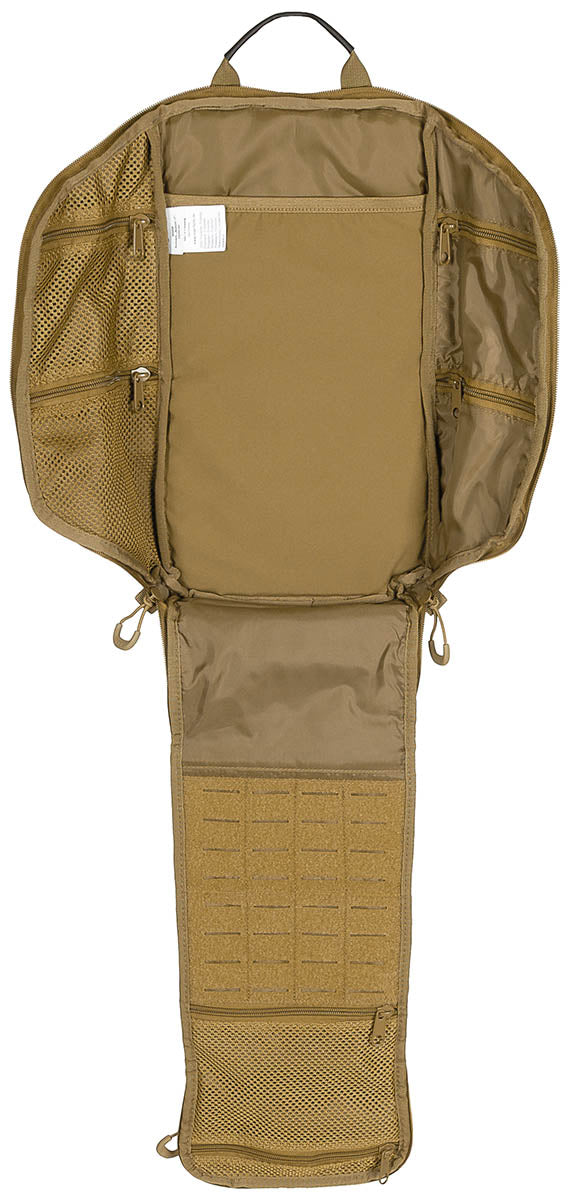 Rucsac Modular 13 Coyote MFH - Bretele ajustabile, Deschidere integrală