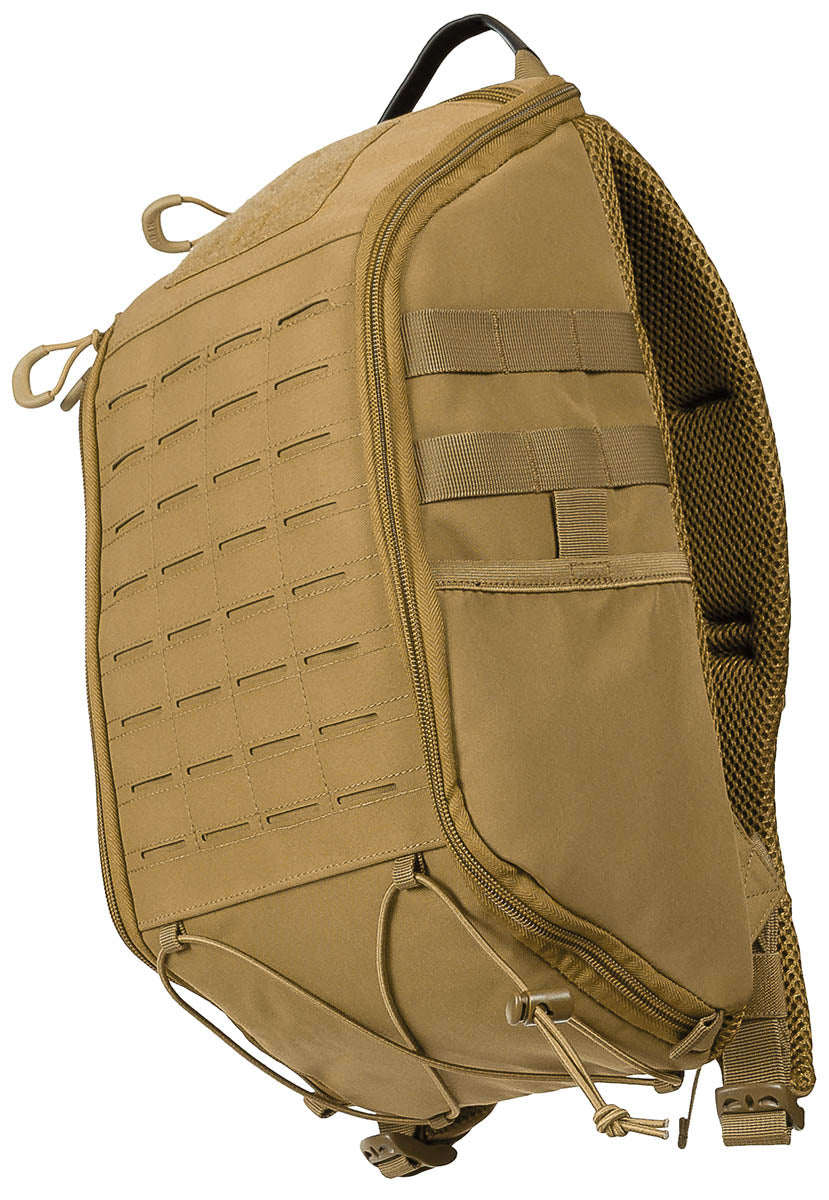 Rucsac Modular 13 Coyote MFH - Bretele ajustabile, Deschidere integrală
