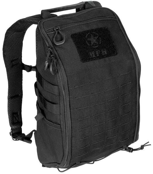 Rucsac Modular 13 Negru MFH - Bretele ajustabile, Compartiment integral