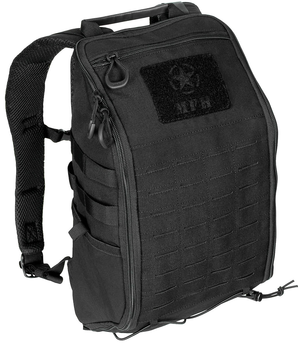Rucsac Modular 13 Negru MFH - Bretele ajustabile, Compartiment integral