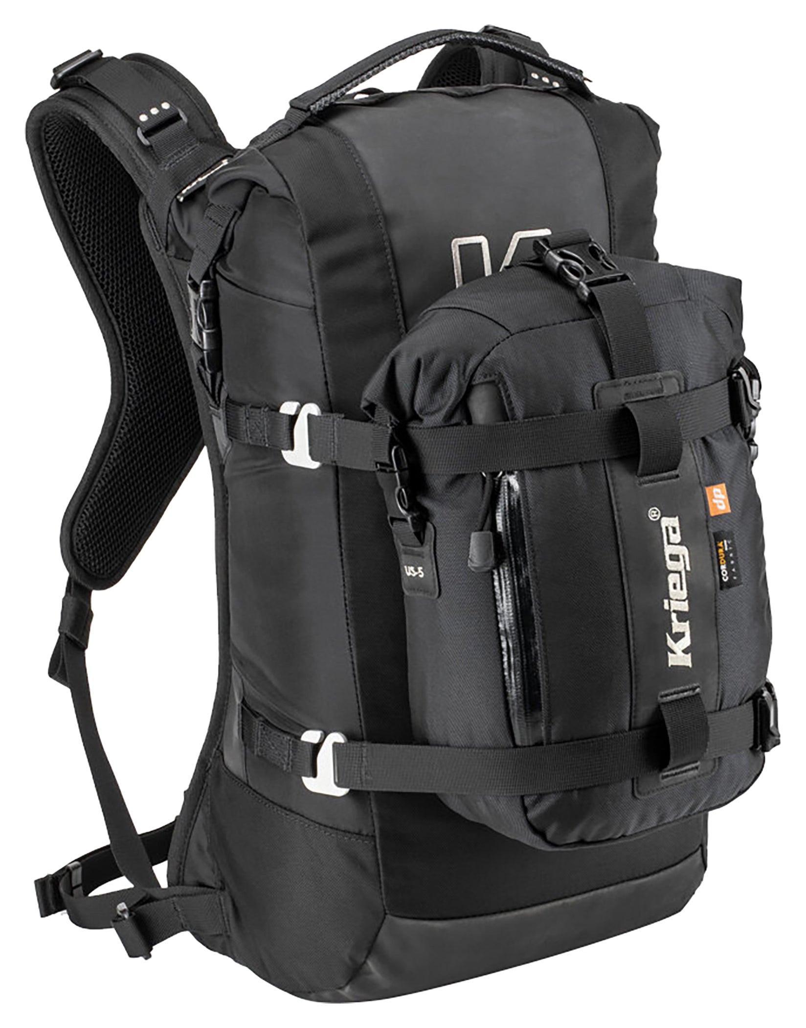 Rucsac Moto Kriega R16 - Impermeabil, 16L, Confort Spate