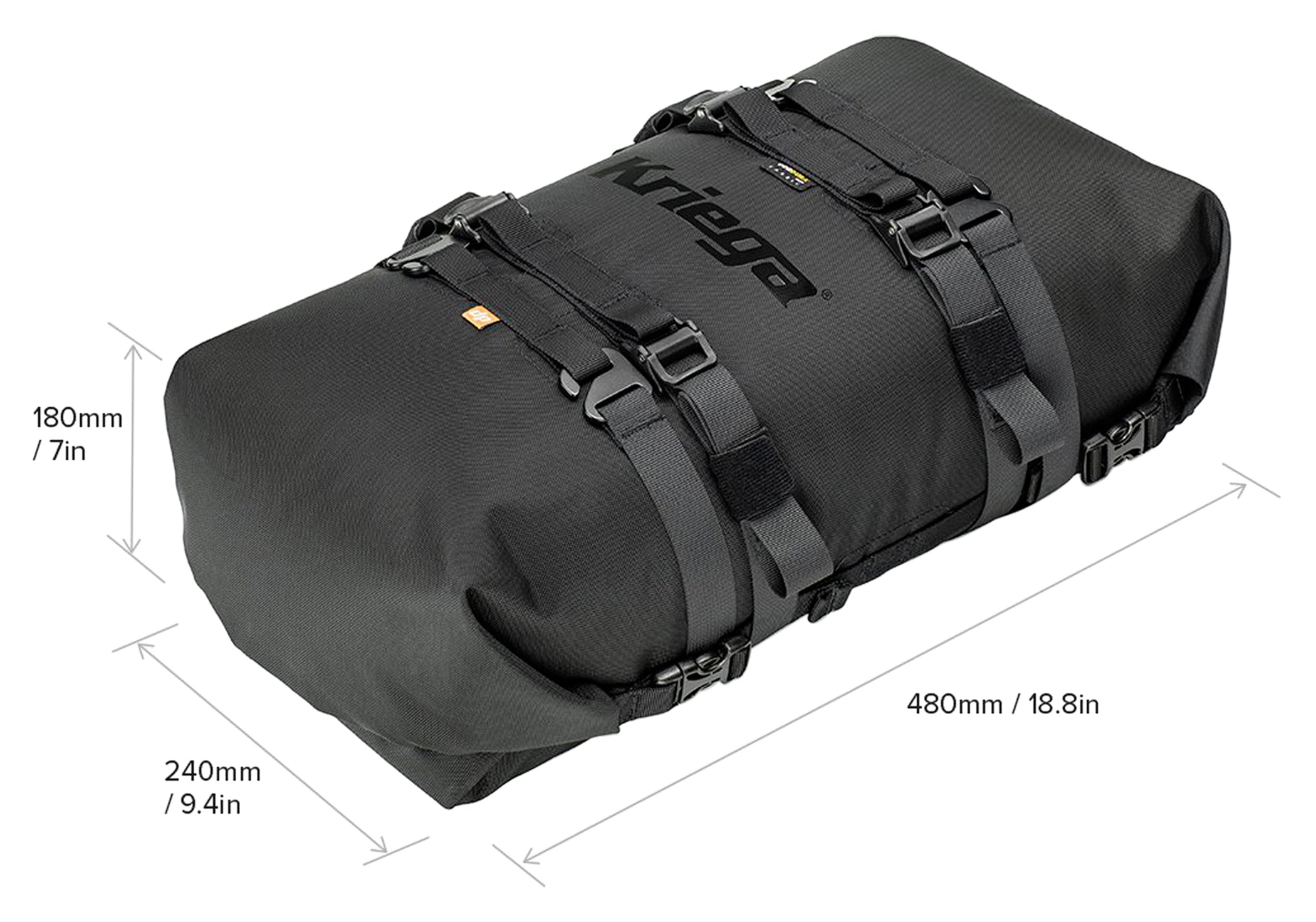 Rucsac Moto Rollpack Kriega - Impermeabil, Universal