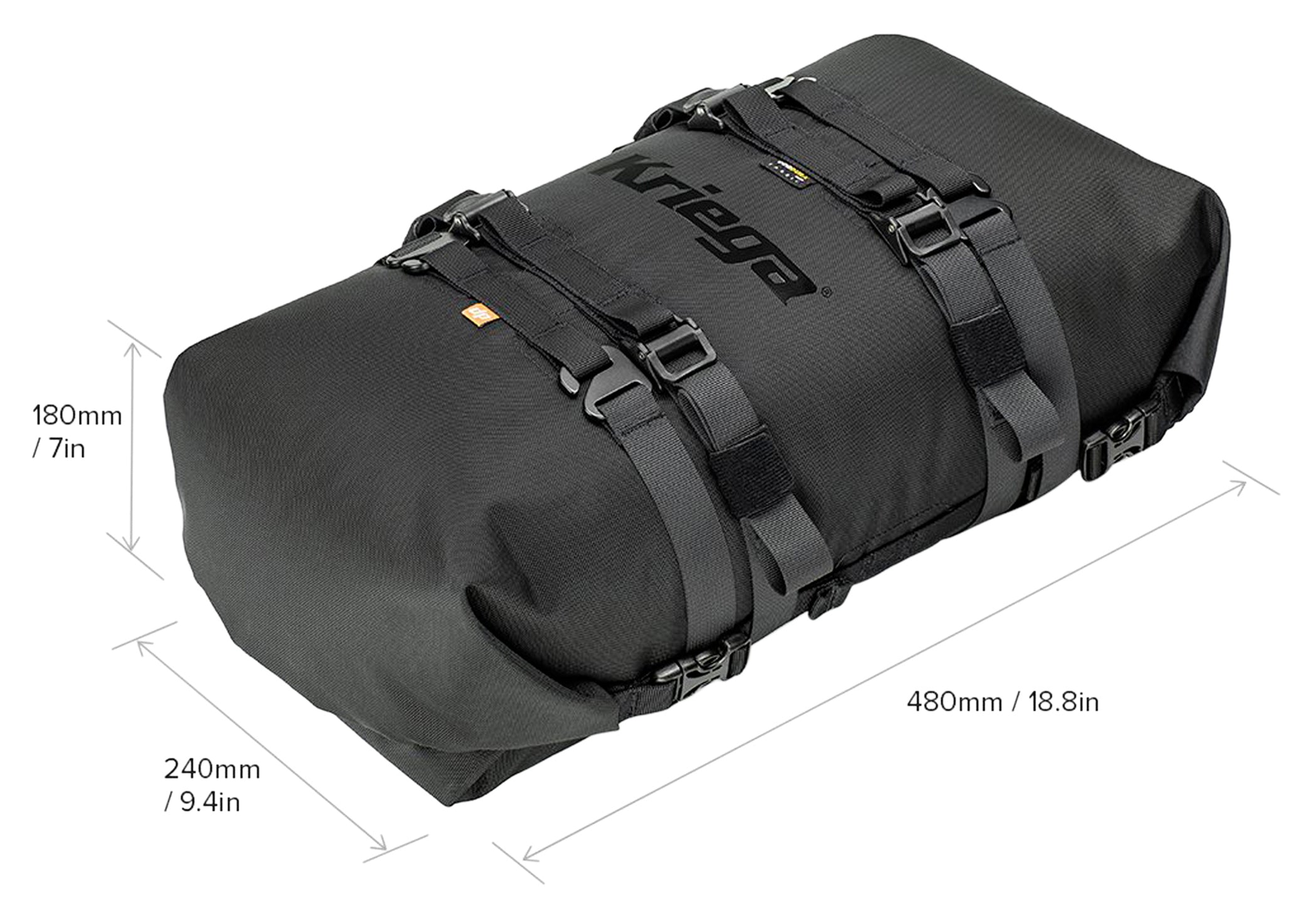 Rucsac Moto Rollpack Kriega - Impermeabil, Universal