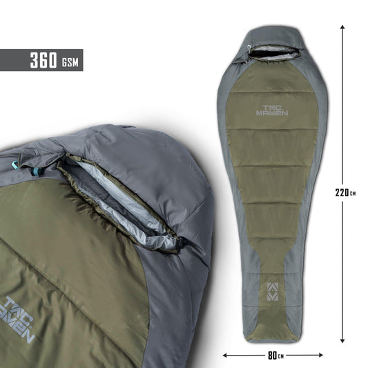 Rucsac Mummy Sleeping Bag 360GR/M² D19003 RAL7013/MIX Pentagon Tactical - Performanță și Ventilație Optimă în orice Mediu