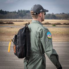 Rucsac Paracadutist Parachute tas 5 Zwart - Echipament Gata de Acțiune