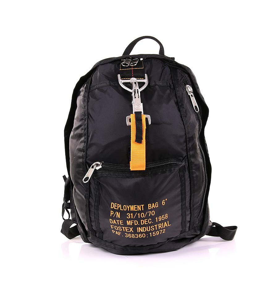 Rucsac Parachute 6 Negru Tactic - Adaptabilitate Maximă