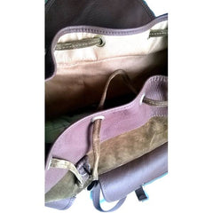 Rucsac Piele ARROW INT. - Design Clasic, 2 Buzunare Externe - 5