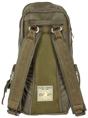 Rucsac "PT" klein Oliv PureTrash - Căptușit, Carabină