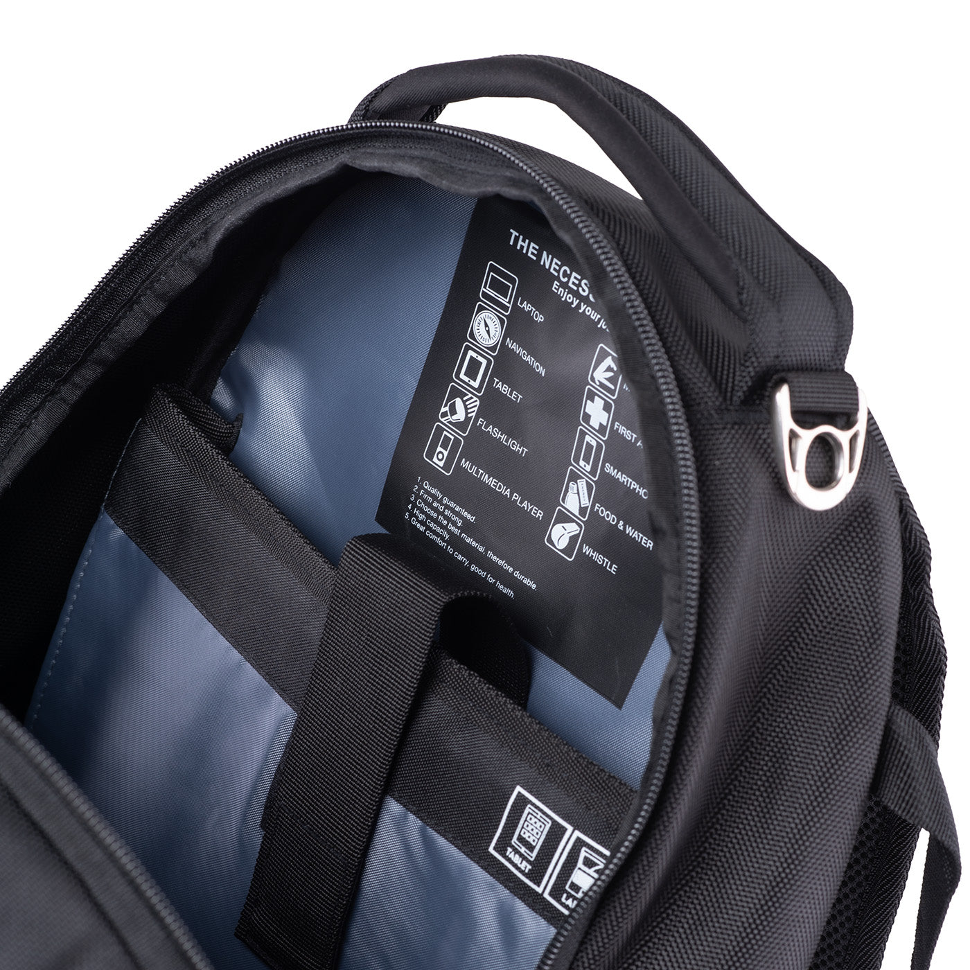 Rucsac RALS HI-TEC - Laptop, 24L, Elemente Reflectorizante - 9