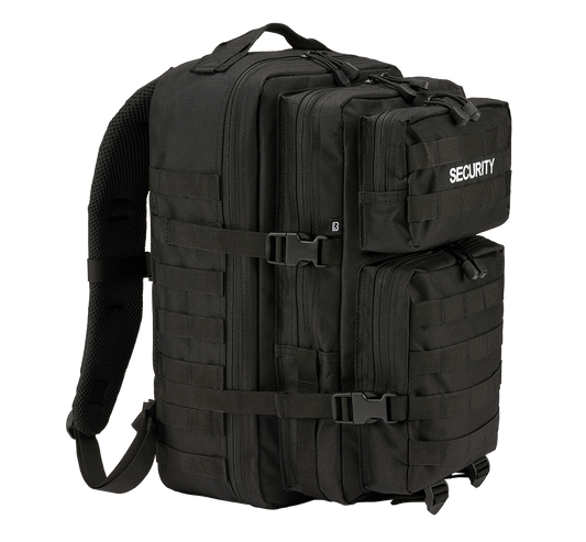 Rucsac Security US Cooper Large Negru Brandit - Adaptabilitate Maxima