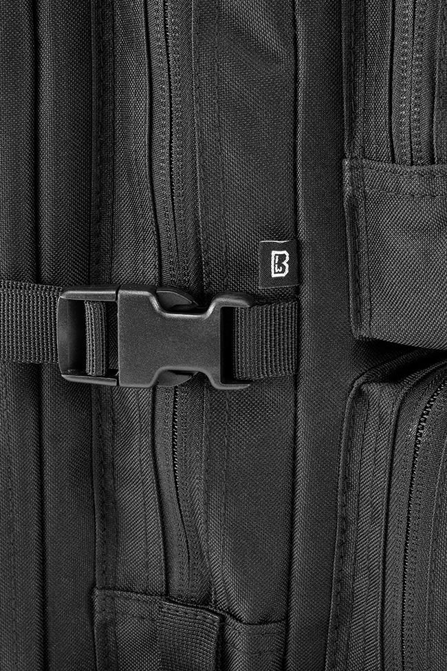 Rucsac Security US Cooper Large Negru Brandit - Adaptabilitate Maxima