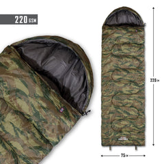 Rucsac Sentinel Sleeping Bag 220GR/M² D19001-Camo Gr.camo Pentagon Tactical - Performanță și Ventilație Optimă în orice Mediu