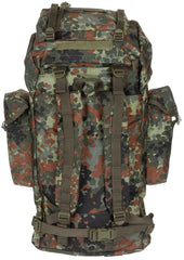 Rucsac tactic BW Kampfrucksack 65L Camo BW MFH - 65 Litri, Bretele căptușite