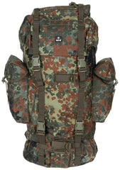 Rucsac tactic BW Kampfrucksack 65L Camo BW MFH - 65 Litri, Bretele căptușite