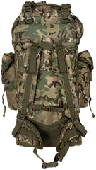 Rucsac Tactic BW MOLLE 65l Camo Operațional MFH - 65 litri, Cadru Aluminiu