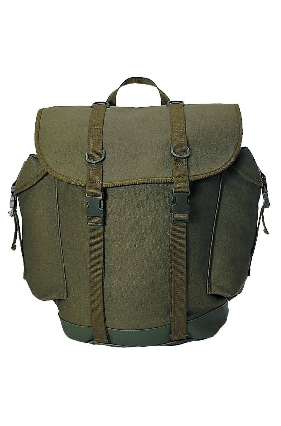 Rucsac Tactic German OD „Mountain” – 25L, Stil Militar Clasic, Bază Ranforsată și Spațiu Generos