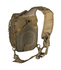 Rucsac Tactic Mil-Tec One Strap Assault Small – vedere din spate cu panou căptușit