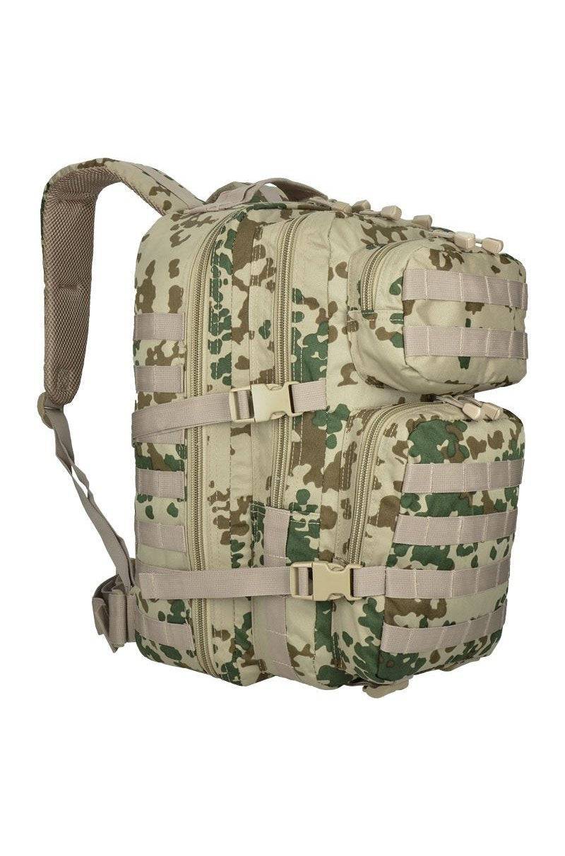 Rucsac Tactic Mil-Tec US Assault Large – 36 L, MOLLE, Tropical Camo