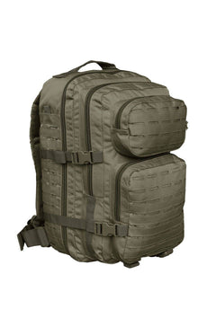 Rucsac Tactic Mil-Tec US Assault Large Laser-Cut – 36 L, MOLLE, Oliv