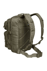 Rucsac Tactic Mil-Tec US Assault Large Laser-Cut – vedere din spate cu bretelele și panoul dorsal