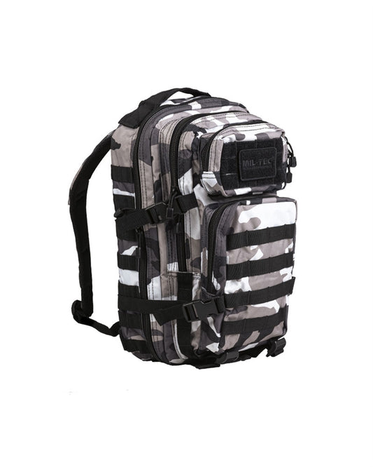 Rucsac Tactic Mil-Tec US Assault Small – 20 L, MOLLE, Camuflaj Urban